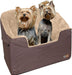 K&H Pet Product Bucket Booster Dog Car Seat, Elevated Pet Car Seat for Small Dogs & Cats Large Realtree Edge Camo