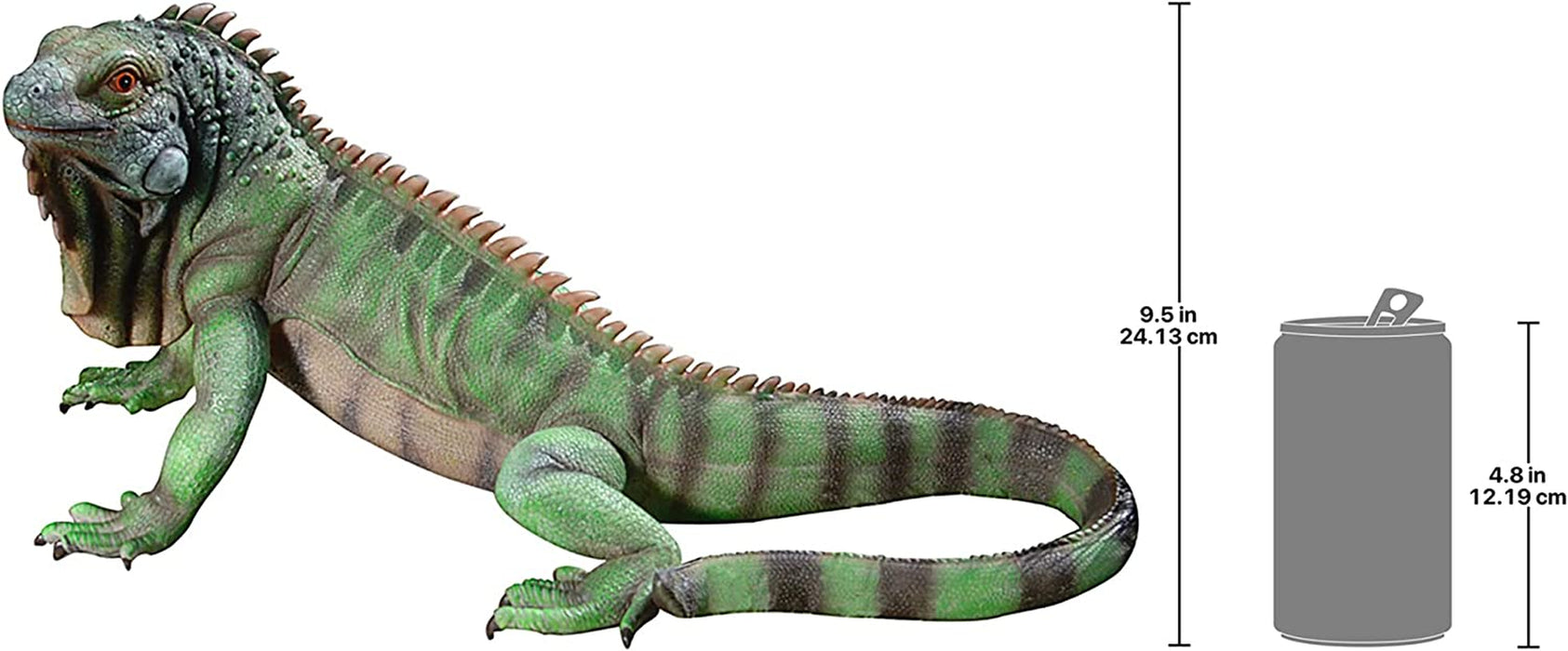 QL56991 Iggy the Iguana Garden Statue, 22 Inch, Large, Full Color
