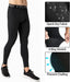 3 Pack Men'S Compression Pants Cool Dry Athletic Tights Sport Leggings with Pocket Baselayer for Running Football Yoga