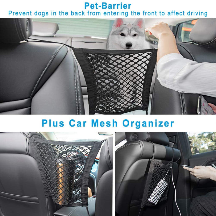 Deluxe Dog Seat Cover for Back Seat More Durable Waterproof Backseat Protector, High Heat Resistant and Nonslip Back Seat Cover for Dogs Kids,Universal Size Fits Cars Trucks Suvs (Beige)