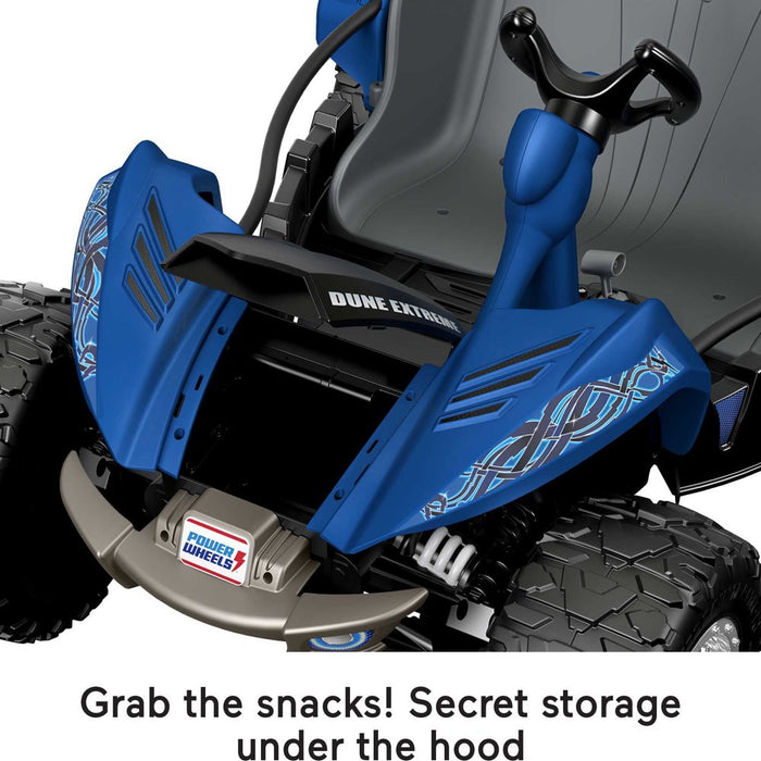 Power Wheels Dune Racer Extreme Blue 12V Ride on Vehicle
