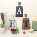 Cutting Board Eat Sign Set Hanging Art Kitchen Eat Sign Fork and Spoon Wall Decor Rustic Primitive Country Farmhouse Kitchen Decor for Kitchen and Home Decoration (Gray, White, Brown)