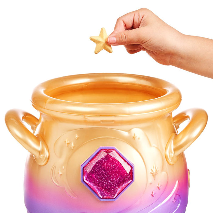Magic Mixies - Magical Misting Cauldron with Interactive Pink Plush Toy - Electronic Pets