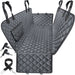Dog Seat Cover Car Seat Cover for Pets 100% Waterproof Pet Seat Cover Hammock 600D Heavy Duty Scratch Proof Nonslip Durable Soft Pet Back Seat Covers for Cars Trucks and Suvs