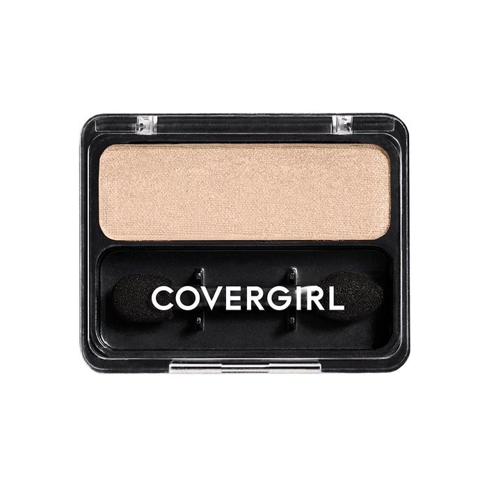 COVERGIRL Eye Enhancers 1-Kit Eyeshadows, Mono Shadows, Sterling Blue, Pack of 1, Eyeshadow, Eyeshadow Makeup, Shimmer Eyeshadow, Versatile Eyeshadow, Silky Formula