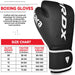 RDX Boxing Gloves Sparring, KARA Patent Training Mitt, MMA, White ,10Oz
