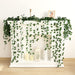 24 Pack 173Ft Artificial Ivy Greenery Garland, Fake Vines Hanging Plants Backdrop for Room Bedroom Wall Decor, Green Leaves for Jungle Theme Party Wedding Decoration
