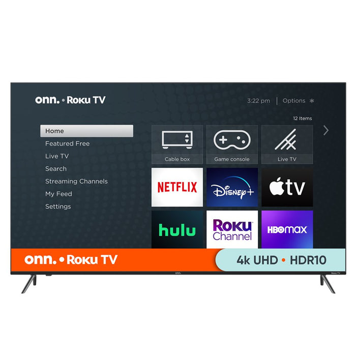 75” Class 4K UHD (2160P) LED Frameless Roku Smart TV (100044717)
