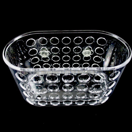 1 Shower Caddy Bath Bathroom Organizer Storage Basket Soap Holder Suction Cups