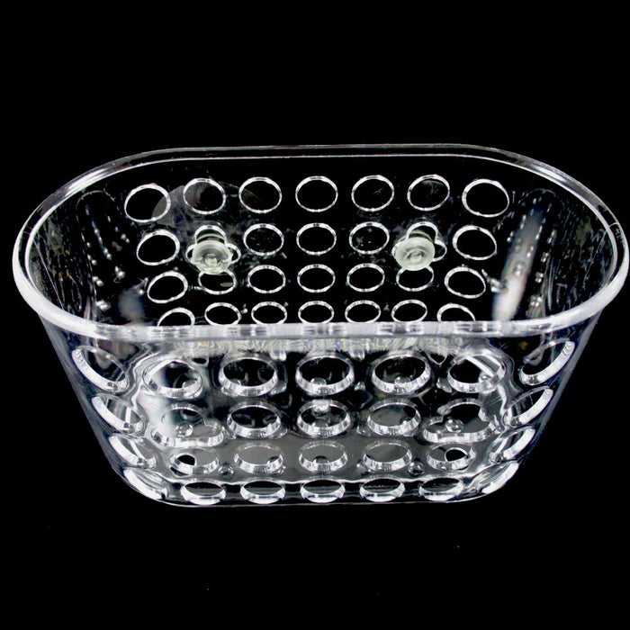 1 Shower Caddy Bath Bathroom Organizer Storage Basket Soap Holder Suction Cups