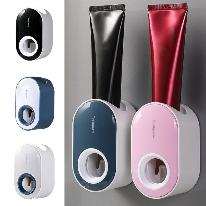 Automatic Toothpaste Squeezer Toothpaste Disser Wall Mount for Bathroom Automatic Toothpaste Squeezer for Kids & Family Shower