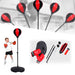 Adjustable Height Kids Teenagers Punching Ball Bag Speed Boxing Sports Set Fighting Game with Gloves Kids Boxing Set