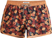 Mens Boys Short 80S 90S Vintage Swim Trunks with Mesh Lining Quick Dry Swim Suits Board Shorts