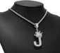 UALGL A-Z Letters Necklace Crown Necklace for Men Women 18K Gold Plated Letters Pendants with 23'' Chain Hip Hop Alphabet Name Jewelry Mom Gifts