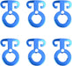 Aluminum Alloy Guyline Cord Adjuster Tent Tensioners Rope Adjuster for Tent Hiking Camping