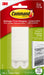 Large Picture Hanging Strips, Damage Free Hanging Picture Hangers, No Tools Wall Hanging Strips for Living Spaces, 4 White Adhesive Strip Pairs