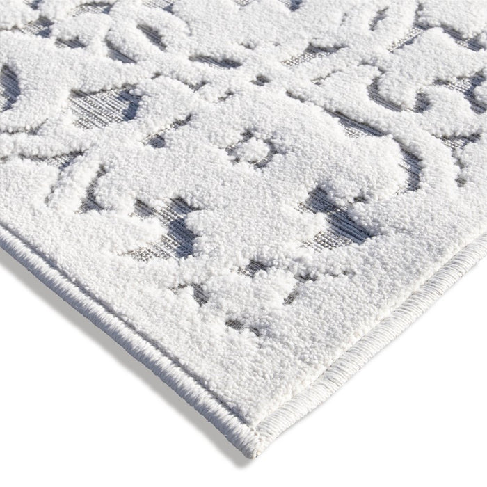 My Texas House Dahlia, Transitional, Medallion, Woven Area Rug, 5'2" X 7'6"