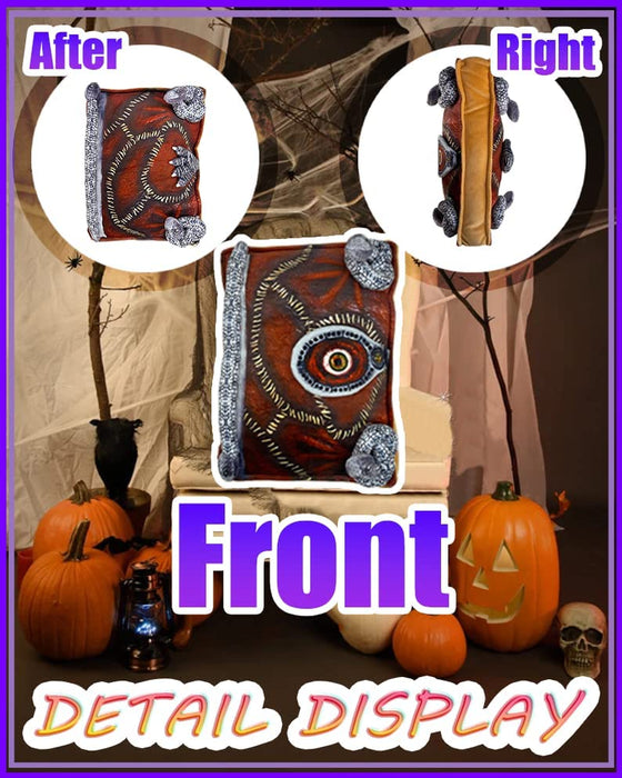Witch Magic Book of Spells Plush，Spell Book Prop 12 * 8Inch