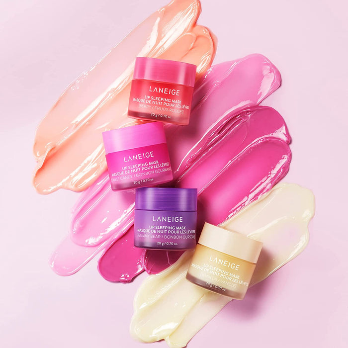 Lip Sleeping Mask: Nourish & Hydrate with Vitamin C, Antioxidants, 0.7 Oz.