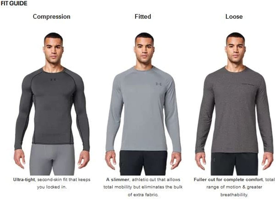 Under Armour Men'S Heatgear Compression Long-Sleeve T-Shirt