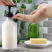 16-Ounce Clear Glass Pump Bottles (2-Pack; 16Oz), Refillable Soap Dispensers