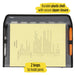 Five Star 7-Pocket Expanding File with Reminder Tabs, Black (35294)