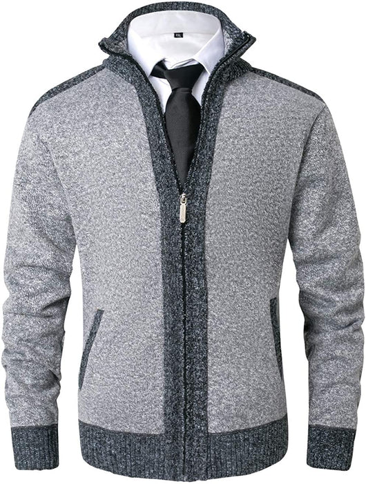 Vcansion Men'S Classic Soft Knitted Cardigan Sweaters