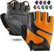 Cycling Gloves Mountain Bike Gloves Half Finger Road Racing Riding Gloves Breathable Shock-Absorbing Biking Gloves for Men and Women