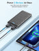 Portable-Charger-Power-Bank - 2 Pack 15000Mah Dual USB Power Bank Output 5V3.1A Fast Charging Portable Charger Compatible with Smartphones and All USB Devices