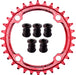 Elite round Oval Chainring 104Mm BCD 30T 32T 34T 36T 38T Narrow Wide Single Chainring for 8 9 10 11 12 Speed MTB XC Trail E-Bike Fat Bike Mountain Bike Bicycle