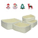 Wicker Basket Storage Basket 4PCS Woven Basket Handmade Paper Rope Bin Nesting Basket for Home Office Decor Bedroom