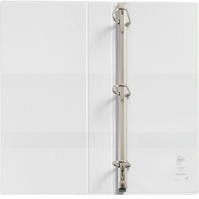 Avery Heavy Duty View Binder, White, 4-Inch, Slant Ring, One-Touch, 760 Sheets (79672)