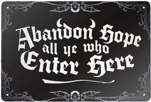 Retro Metal Sign Vintage Tin Sign Halloween Skeleton Sign for Plaque Poster Cafe Wall Art Gift 12 X 8 INCH