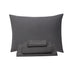 Mainstays Black 7 Piece Bed in a Bag Comforter Set with Sheets, Queen