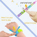 12PCS Push Pop Fidget Toy Fidget Bracelet, Durable and Adjustable, Multicolor Stress Relief Finger Press Bracelet for Kids and Adults ADHD ADD Autism
