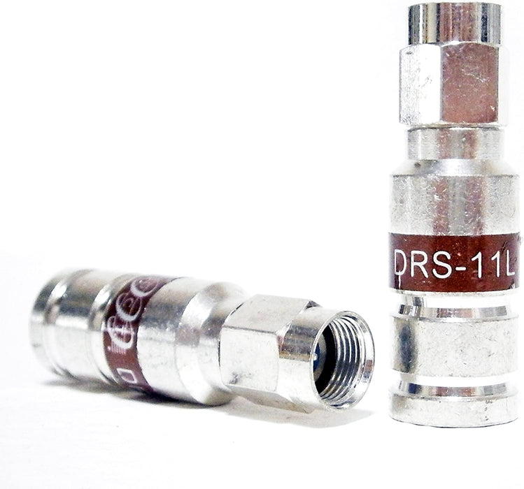 20 Pieces PPC EX6 plus Satellite TV Digital Cable RG6 COAXIAL Cable Compression Fittings