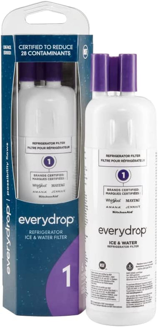 Everydrop by  Ice and Water Refrigerator Filter 1, EDR1RXD1, Single-Pack , Purple