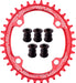 Elite round Oval Chainring 104Mm BCD 30T 32T 34T 36T 38T Narrow Wide Single Chainring for 8 9 10 11 12 Speed MTB XC Trail E-Bike Fat Bike Mountain Bike Bicycle