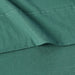 Cotton Jersey Bed Sheet Set - 4 Pcs, Queen, Dark Green