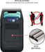 Cell Phone Holster for Iphone 11 12 13 14 Pro Max XR Samsung Galaxy S21 S20 FE S22 plus Ultra S9+ A13 A53 A12 Moto Nylon Belt Clip Card Holder RFID Blocking Pouch Case, Black
