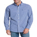 Chaps Men'S Long Sleeve Solid Easy Care Button down Shirt