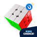 Jeexi Magnetic 3X3 Speed Cube, Cube Learning Series Puzzle Toy for Kids Beginners with Stand and Screwdriver