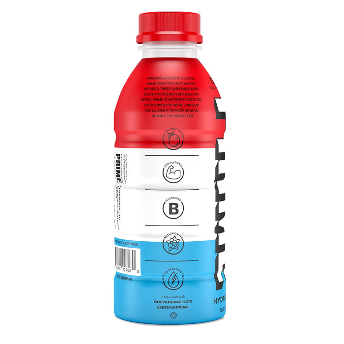 Drink Sports Beverage "ICE POP," Naturally Flavored, 10% Coconut Water, 250Mg Bcaas, B Vitamins, Antioxidants, 834Mg Electrolytes, Only 20 Calories per 16.9 Fl Oz Bottle (Pack of 12)
