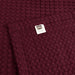 Cotton Waffle Blanket 300 GSM (Burgundy - 90X108 Inches) Soft Lightweight Breathable Bed Blanket King Size Layering Any Bed for All Season