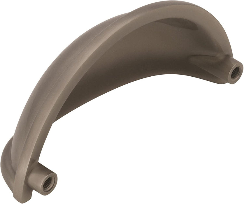 Amerock | Cabinet Cup Pull | Satin Nickel | 3 Inch (76 Mm) Center to Center | Cup Pulls | 5 Pack | Drawer Pull | Drawer Handle | Cabinet Hardware