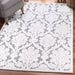 My Texas House Charlotte, Transitional, Damask, Woven Area Rug, 5'2" X 7'6"