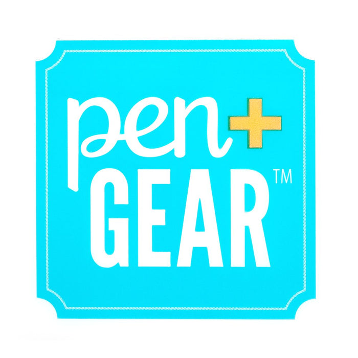 Pen+Gear Poly Zipper Binder, 1.5" round 3 Ring , 10.75" X 1.75" X 13.5", Black