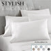 Light Grey Queen Size Bed Sheets Set - 6 Pc Soft Bedding & Pillowcases Set W/ Deep Pockets - Breathable, Wrinkle Free & Fade Resistant