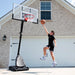 54 In. Shatter-Proof Polycarbonate Exacta Height® Portable Basketball Hoop System