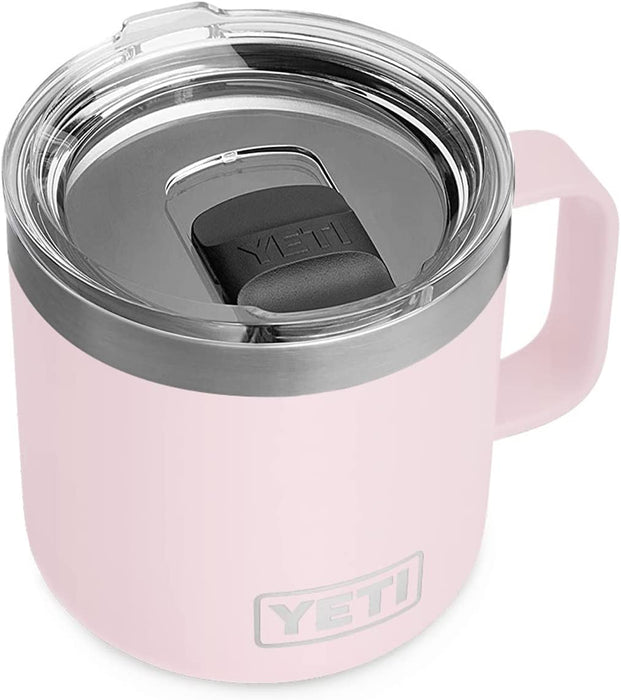 Rambler 14 Oz Mug, Vacuum Insulated, Stainless Steel with Magslider Lid, Stainless